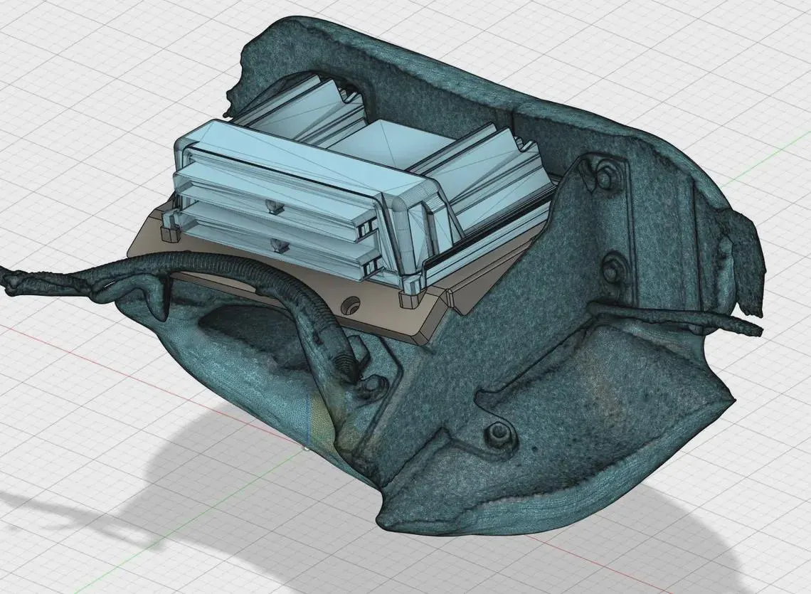 LS Swap PCM Bracket - 1996 Chevy c1500 OBS Truck - 3D Printed Mount - Image 1